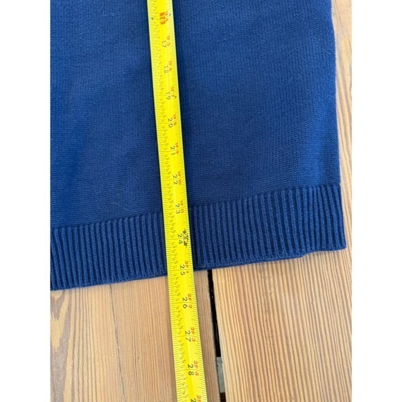 ModCloth 3X Navy Blue Tiger Floral Print Cardigan Sweater Women's - Picture 6 of 6